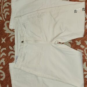 Nwot- Gap High Rise '70s Flare Jeans size 29/8r optic white